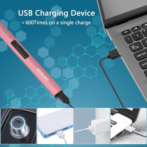 2 Pack Electric Candle Lighter, Christmas Stocking Stuffers - Product Imagery