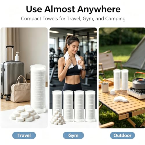 Disposable face towel travel cloths Hot face towel washing face - Product Imagery