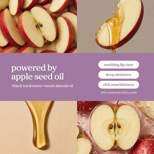 NOONI Korean Lip Oil - Appleblacktea- Plumping & Hydrating - Product Imagery