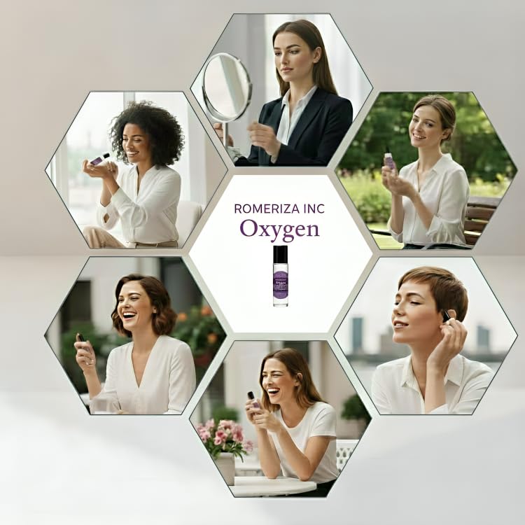 10ml Oxygen Woman Glass Bottle Fragrance Oil For Women - Product Imagery