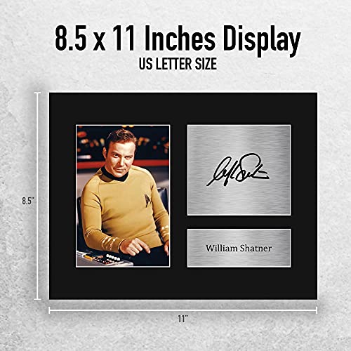 HWC Trading William Shatner Star Trek Gifts USL Printed Signed - Product Imagery