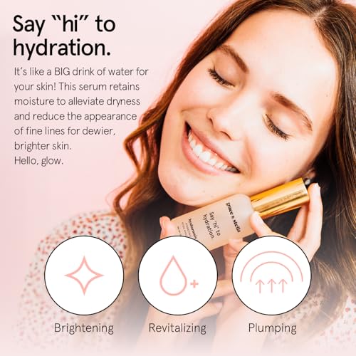 grace & stella Award Winning Hyaluronic Acid Serum (30ml/1 fl oz) - Product Imagery