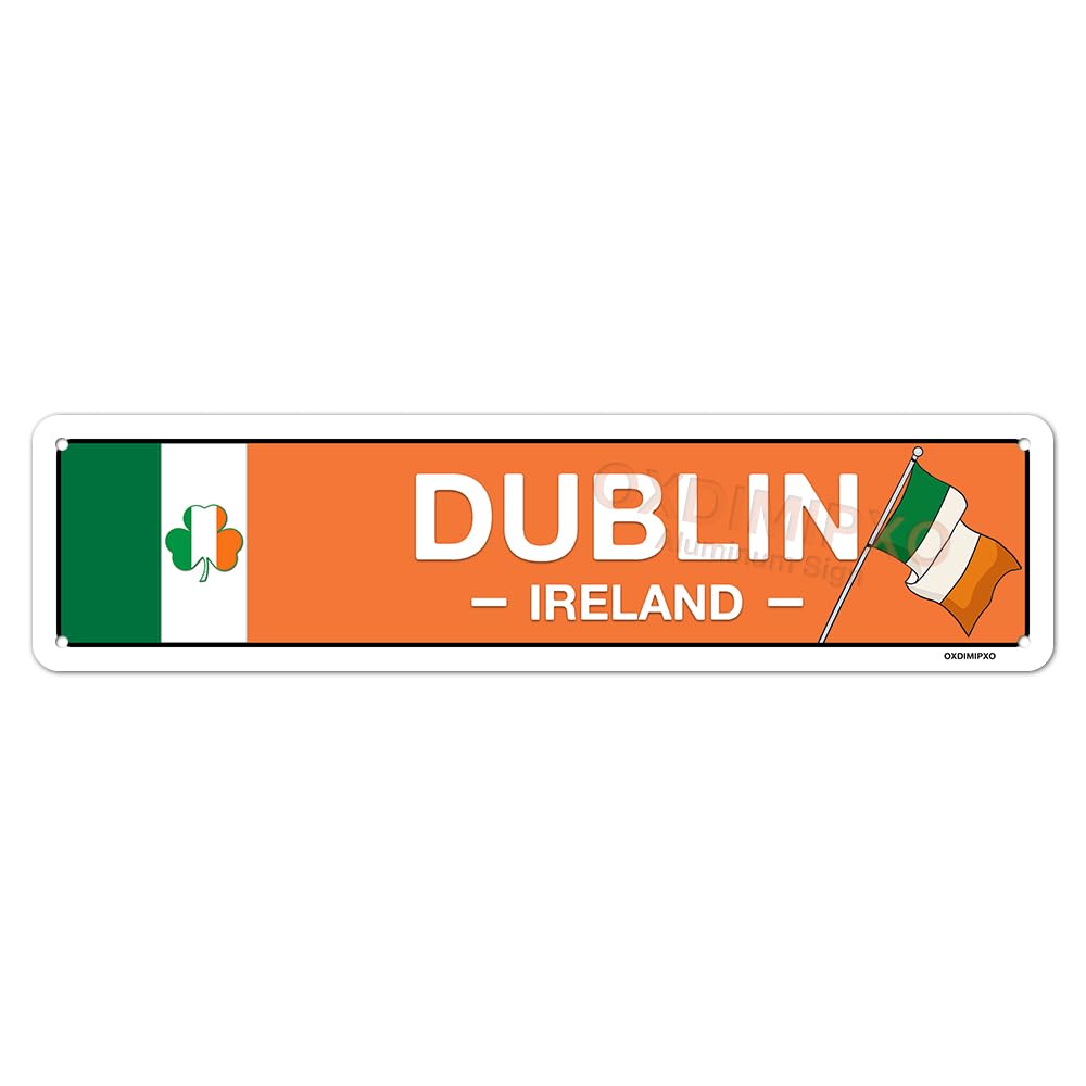 Irish Pub Decor - Dublin, Ireland, Flag, Clover, Gifts - Irish - Product Imagery