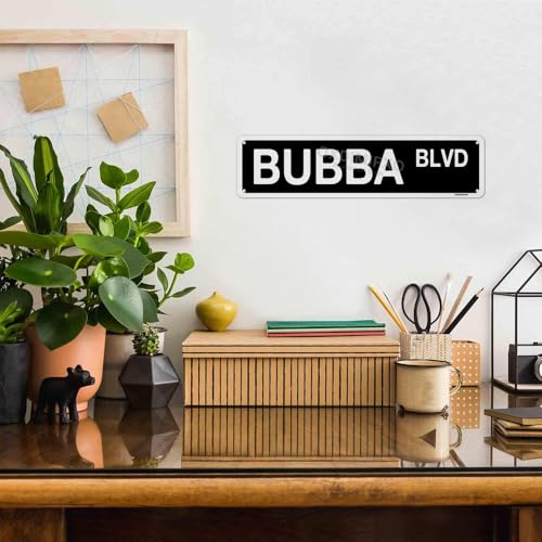 Bubba Sign Novelty Street Signs Gift road Wall Plaque Custom - Product Imagery
