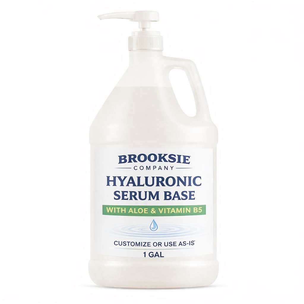 Hyaluronic Acid Serum 1 Gallon With Aloe and Vitamin B5 - Brooksie Naturals Official Imagery - 2