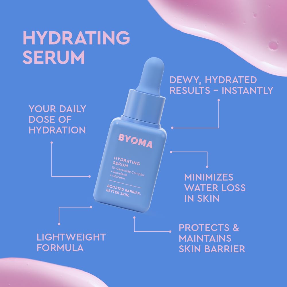 BYOMA So Hydrated Set – Jelly Cleanser, Hydrating Serum, Gel - BYOMA