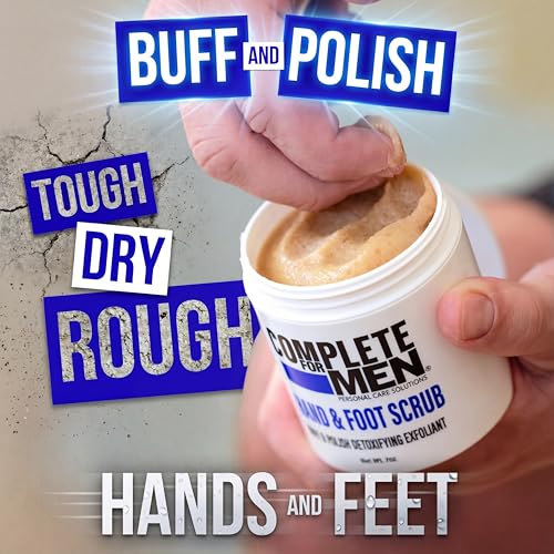Hand and Foot Scrub: Exfoliating Feet, Hand Exfoliant, Sugar - Product Imagery