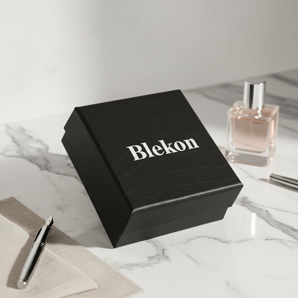 Original Mother of Pearl Cuff Bracelet Watch for Women with - Blekon Official Imagery - 8