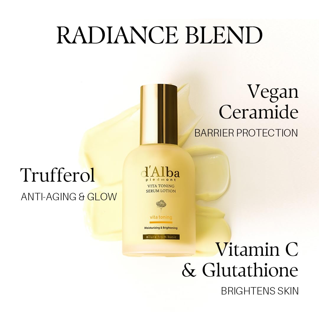 White Truffle Moisturizing Serum Lotion Milky Lotion - d'alba Piedmont Official Imagery - 6