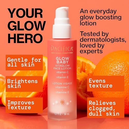 Pacifica Vitamin C Face Lotion Glow Baby VitaGlow Face - Product Imagery