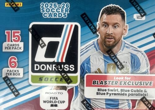 2025-26 Panini Donruss Road to FIFA World Cup Soccer Retail - Product Imagery