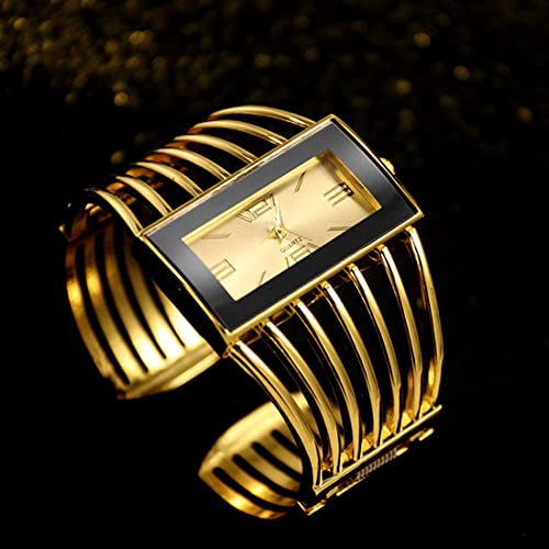 Bracelet Watch for Women Luxury Rectangular Case Analog Quartz - Product Imagery