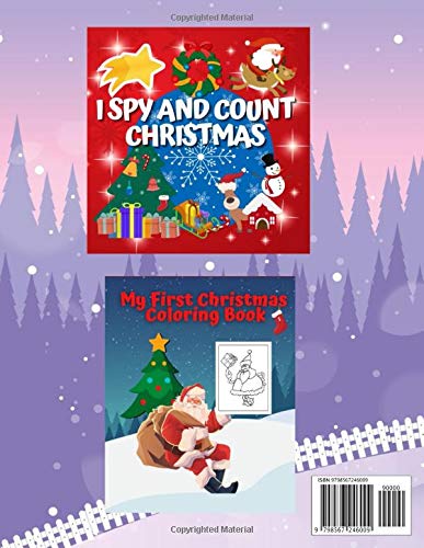 Country Christmas Coloring Book: Unique Landscapes and Winter - Product Imagery