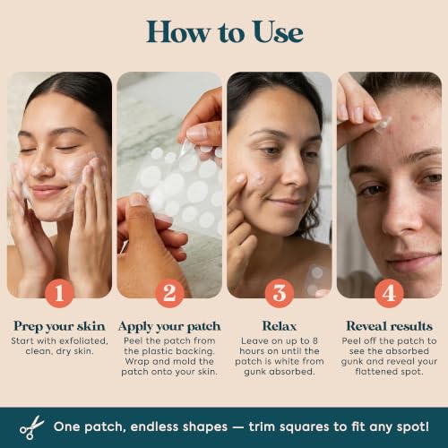 272 CT Large Pimple Patches for Face - 10 Sizes Variety Pack Zit - Product Imagery