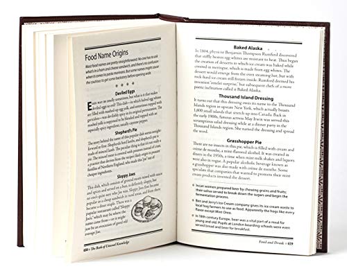 The Book of Unusual Knowledge: Big Book of Fascinating Facts & - Product Imagery