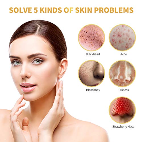 24k Gold Peel off Face Mask Blackhead Remover Mask Gold Facial - Product Imagery