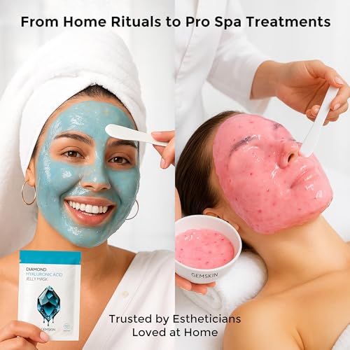 Jelly Mask for Facials Peel-Off - 10 Set Pack Modeling Rubber - Product Imagery