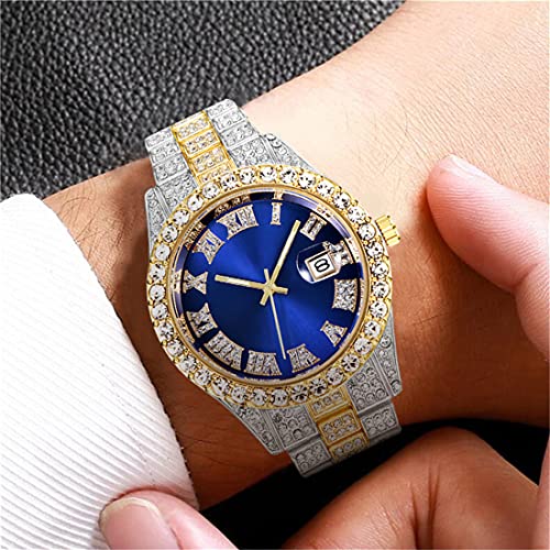 BESTKANG Unisex Crystal Diamond Watch Quartz Analog Watches - Product Imagery