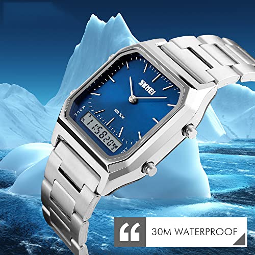 Women Men Fashion Watches Luxury Multifunction Military Analog - Product Imagery