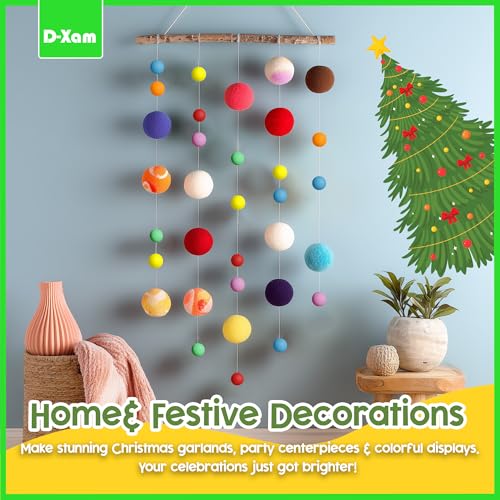 D-Xam Colored Ping Pong Balls Table Tennis Ball for Games Arts - Product Imagery