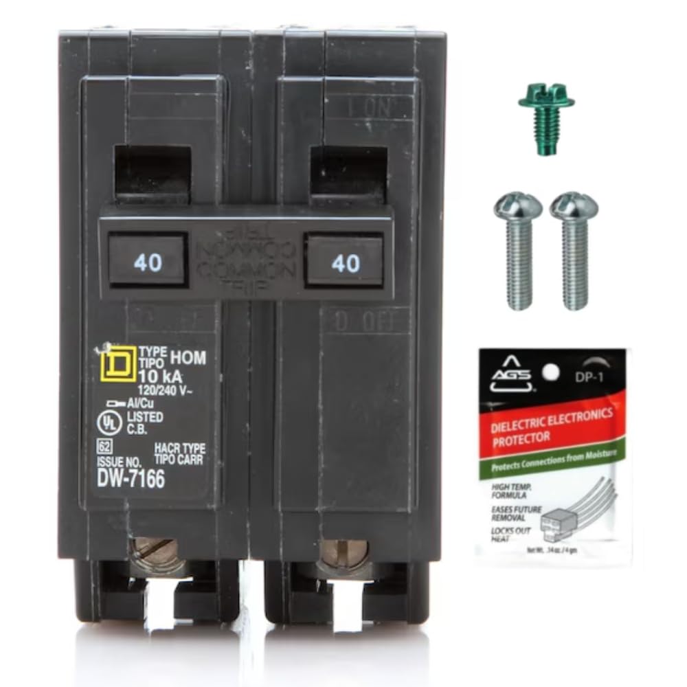 FalconSupply Genuine Square D HOM2100 Circuit Breaker Kit Bundle - FalconSupply Official Product View 10
