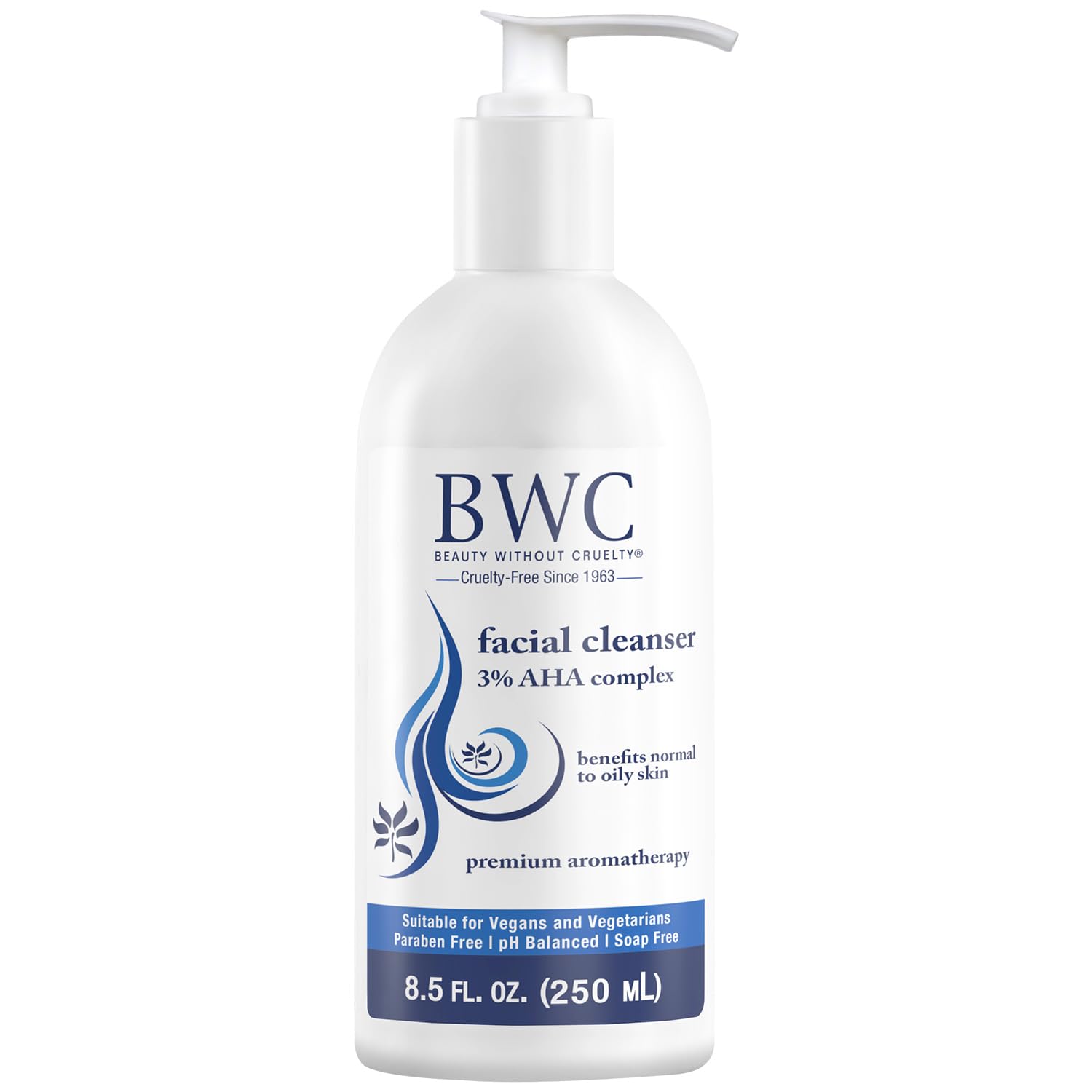 Beauty Without Cruelty AHA Facial Cleanser – Exfoliating Face - Beauty Without Cruelty