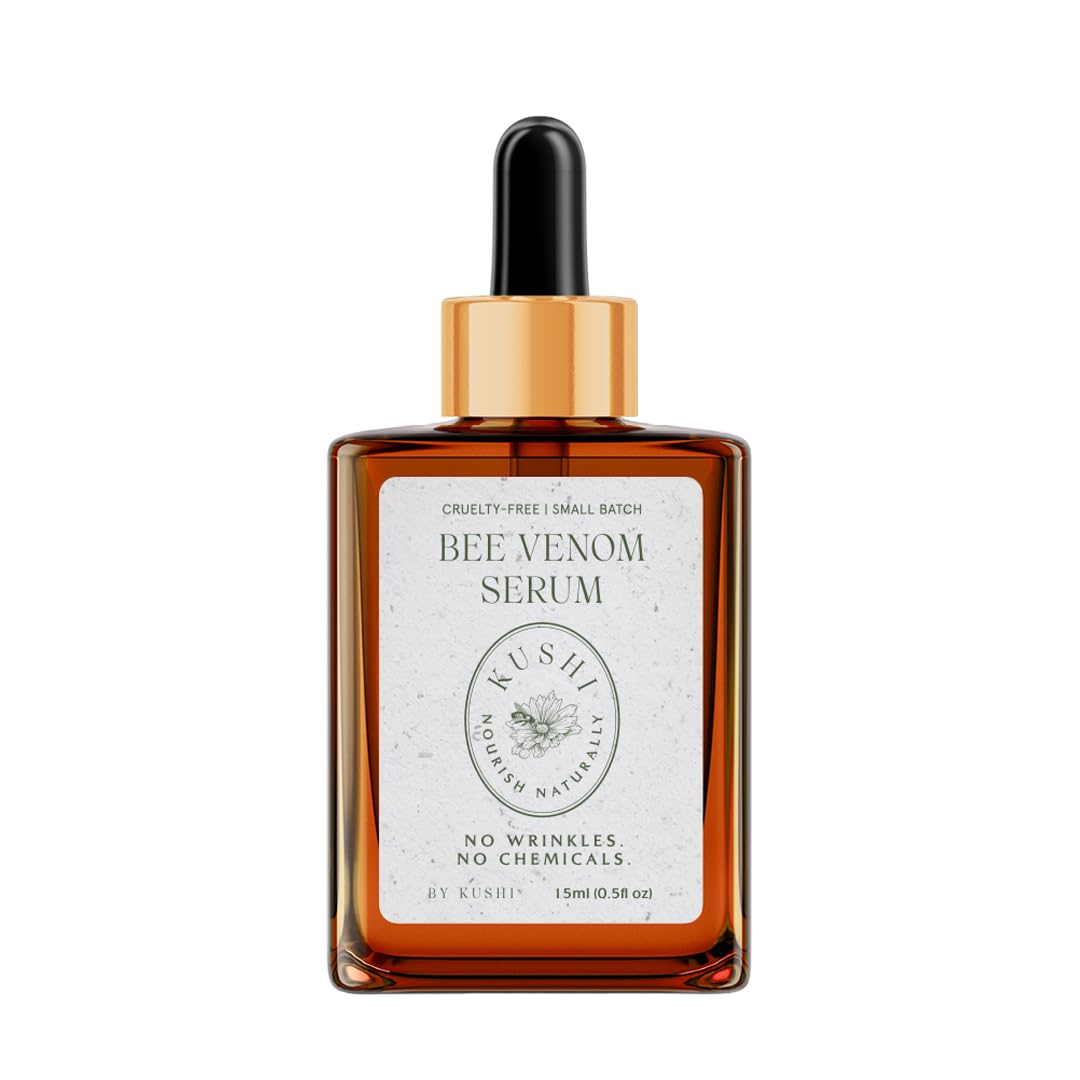 KUSHI Bee Venom Face Serum Hydrates Firms Cruelty Free 15ml - KUSHI Official Imagery - 2
