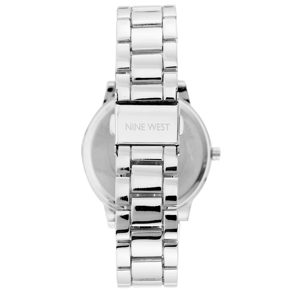 Nine West Women s Crystal Accented Bracelet Watch - Nine West Official Imagery - 4
