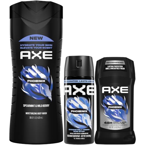 AXE Phoenix Men s Body Care Set Body Wash Antiperspirant - AXE Official Imagery - 1