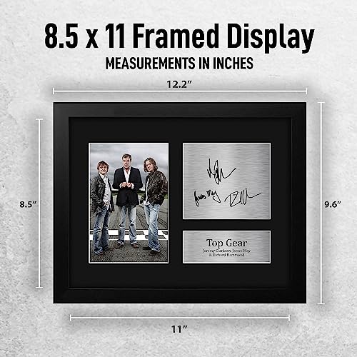 HWC Trading Top Gear Clarkson, May, Hammond Framed Gifts Printed - Product Imagery