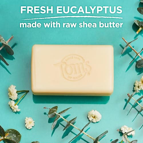 Tom's of Maine Natural Beauty Bar Soap, Fresh Eucalyptus, 5 oz - Product Imagery