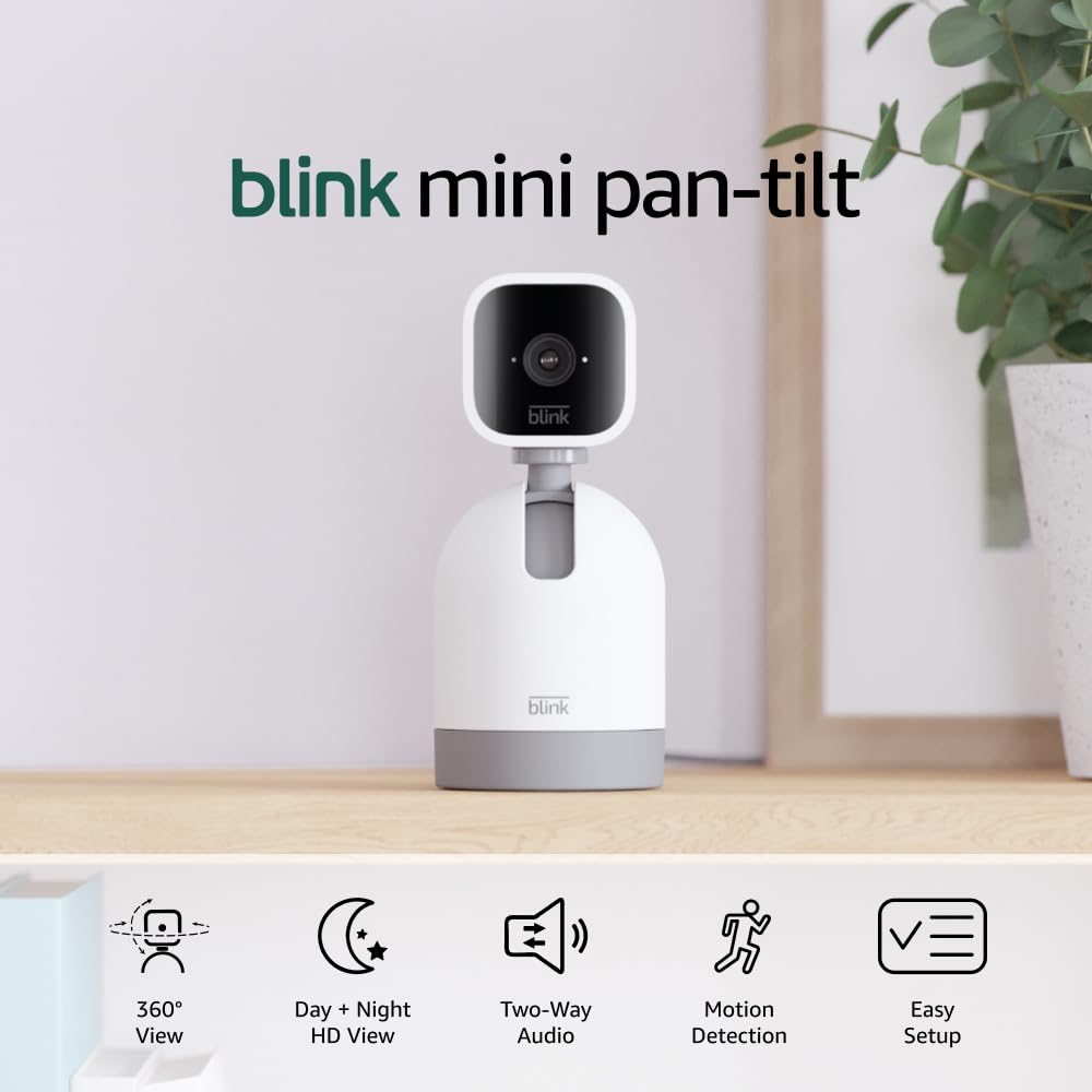 Blink Mini Pan-Tilt Mount | Rotating mount accessory for Mini ind - Blink Official Product View 8