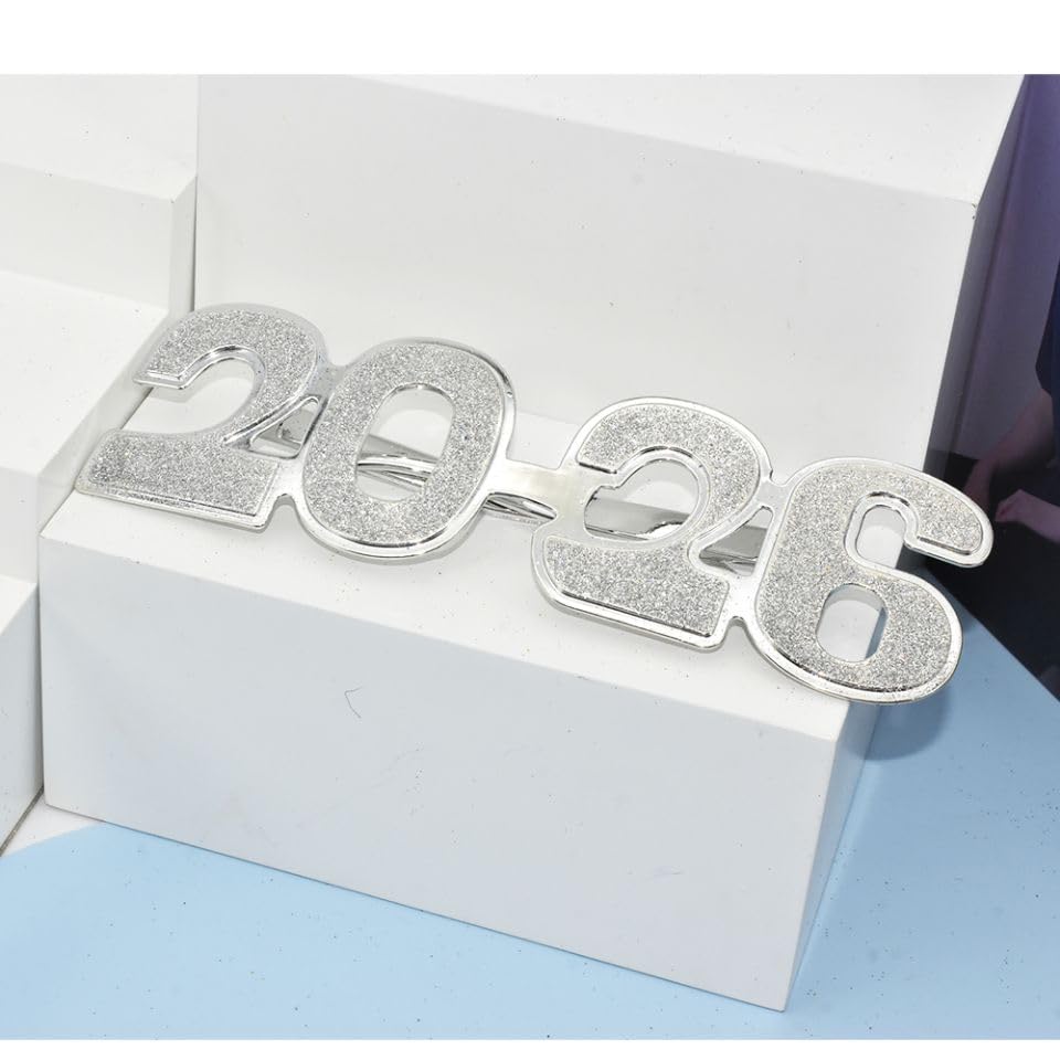 SWYOUN 2026 Plastic Glasses Happy New Year's Eve Glasses - Product Imagery