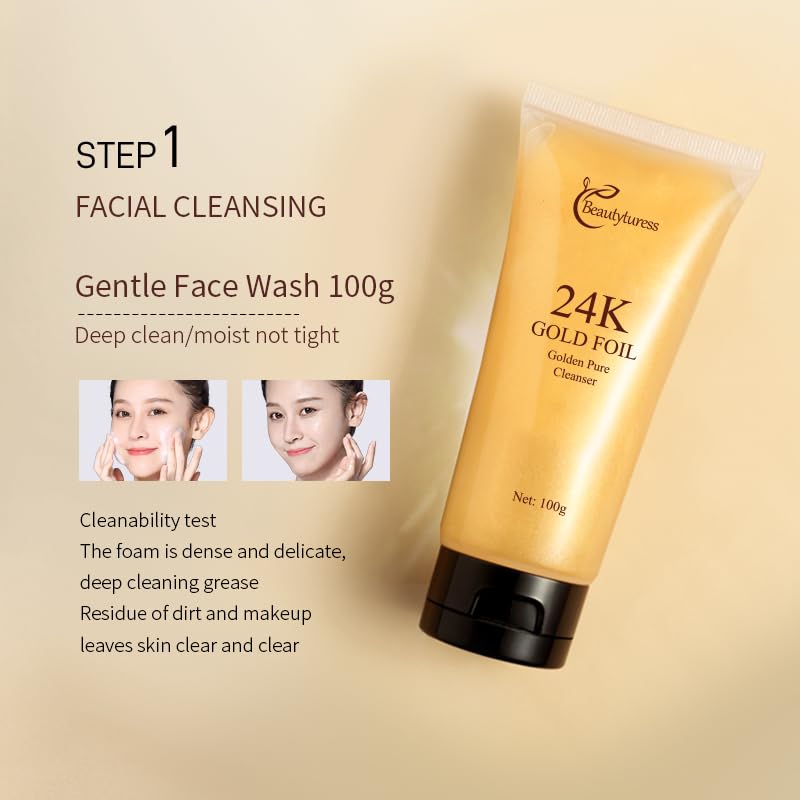 9-Piece Skincare Set for Women - Hypoallergenic, Moisturize the - Product Imagery