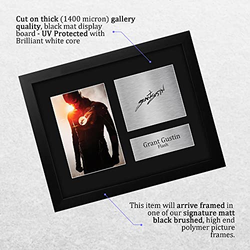 HWC Trading Grant Gustin Flash Gifts USL Framed Printed Signed - Product Imagery