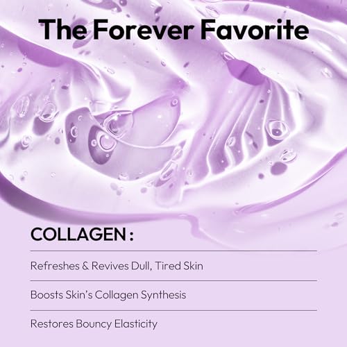 LAPCOS K Beauty Collagen Sheet - Skin Firming Face Mask (Pack... - Product Imagery