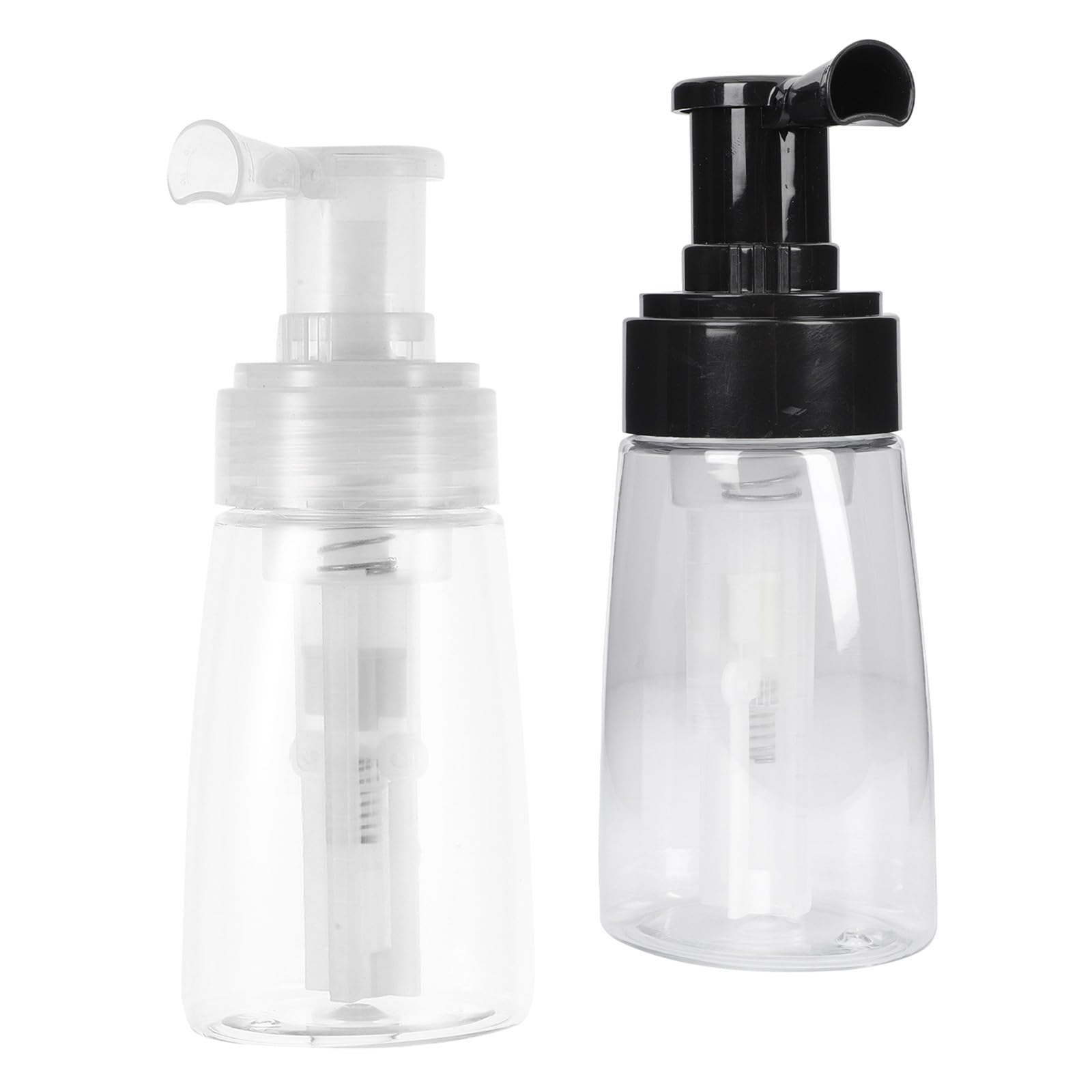 Yardwe 2pcs refillable 180ml plastic spray bottles with trigger sprayers for gardening or household use.