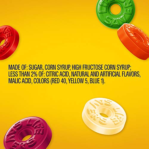 LIFE SAVERS 5 Flavors Hard Candy, Party Size, 50 oz Sharing Bag - Product Imagery