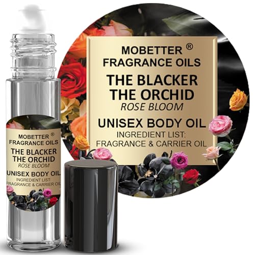 MOBETTER FRAGRANCE OILS The Blacker The Orchid Rose Bloom - Product Imagery
