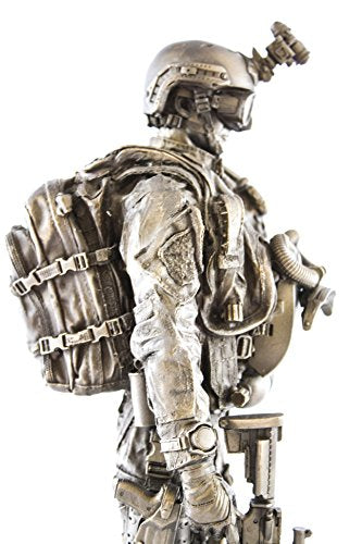 YTC Navy Seal 13" Bronzed Resin Military Statue #8086 Modern Era - Product Imagery