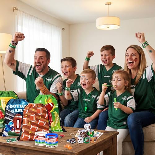 184 Pcs Football Party Favor, Football Goodie Bag Stuffers for - Product Imagery