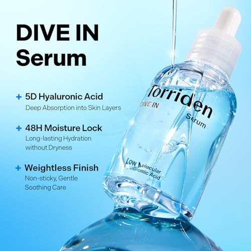 Torriden DIVE IN Hyaluronic Acid Serum for Deep Hydration | - Product Imagery