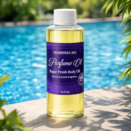 10 Fl Oz Sugar Fresh Perfume Body Oil For Women - Product Imagery