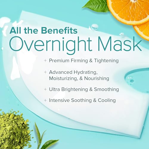 Ebanel Bio Collagen Face Mask, Hydrating Overnight Korean Face - Product Imagery