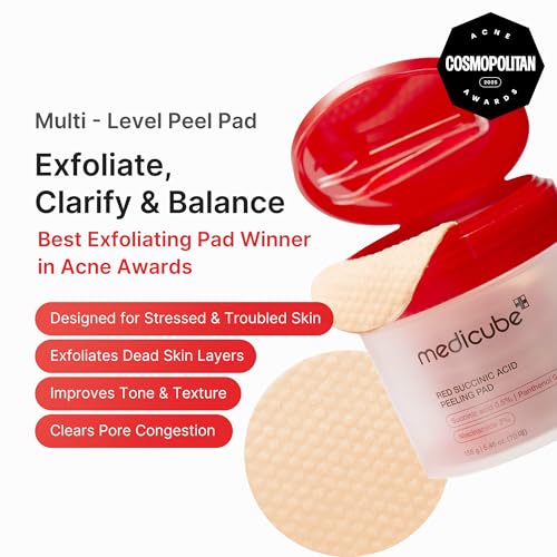 medicube Clarifying Pad & Soothing Cream Duo - Succinic Acid Pad - Product Imagery