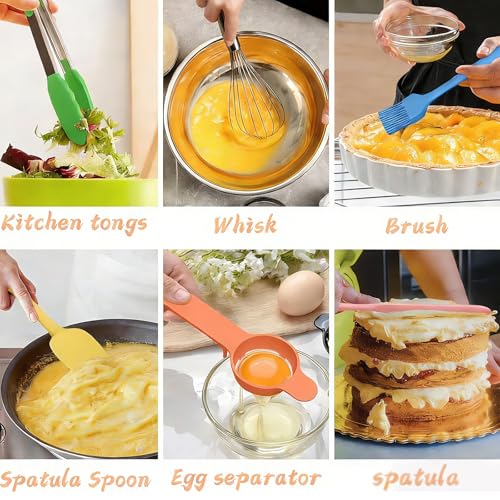 Umite Chef Thickened Heavy-Duty 26pcs Stainless Steel Bowl, - Product Imagery