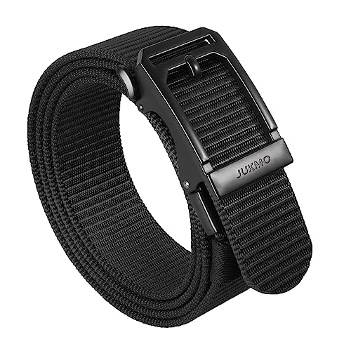 JUKMO Men's 1.5" Ratchet Nylon Tactical Work Belt - Product Imagery