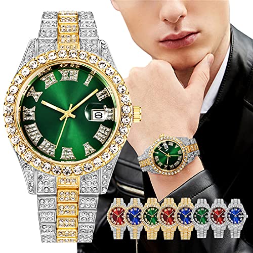 BESTKANG Unisex Crystal Diamond Watch Quartz Analog Watches - Product Imagery