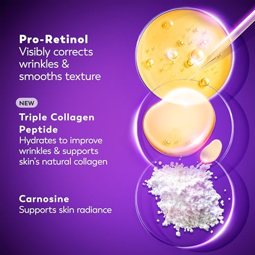 Olay Retinol Night Cream for Women, MAX, Anti-Aging Face - Product Imagery