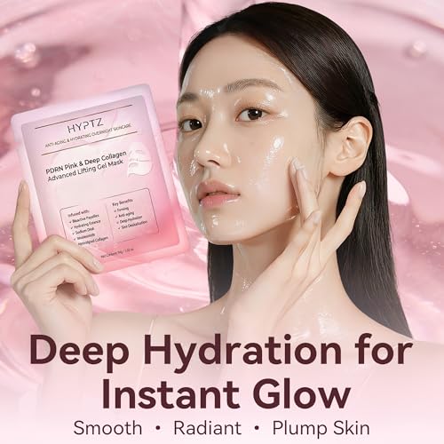 PDRN Collagen Capsule Cream & Deep Hydrating Overnight Gel Mask - Product Imagery